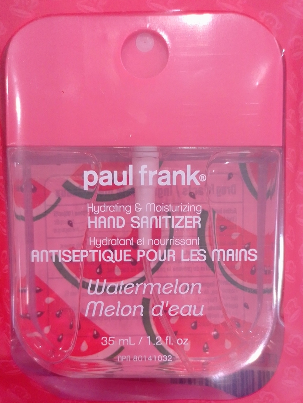 Paul Frank Hand Sanitizer Spray Set 3 - Watermelon - Picture 3 of 10